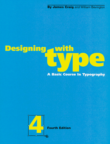 Designing with type Cover