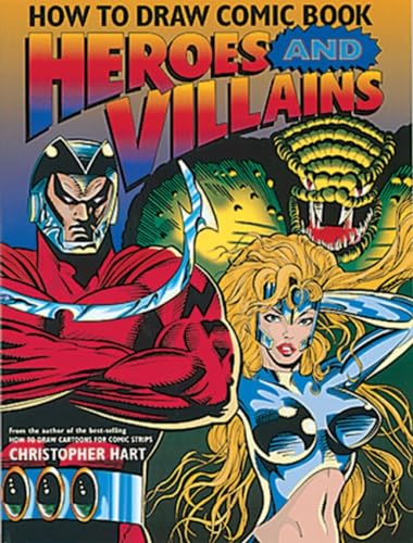 How to draw comic book heroes and villains Cover