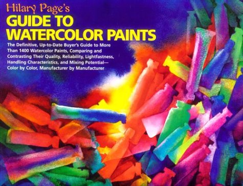 Hilary Page's guide to watercolor paints Cover