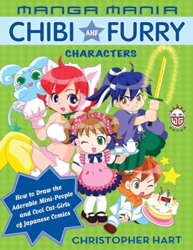 Manga Mania Chibi and furry characters Cover