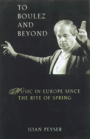 To Boulez and beyond Cover