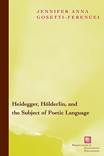 Heidegger, Hölderlin, and the subject of poetic language Cover