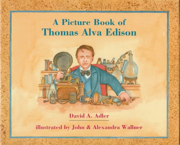 A picture book of Thomas Alva Edison Cover