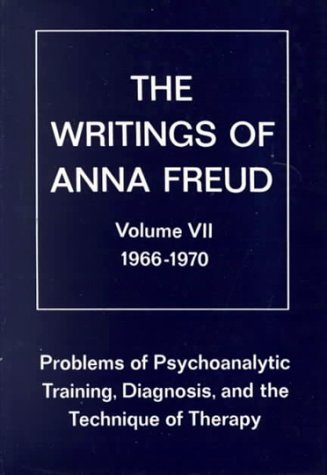 Problems of psychoanalytic training, diagnosis, and the technique of therapy, 1966-1970. Cover