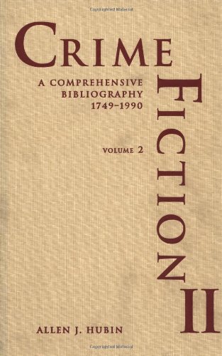 Crime fiction II Cover