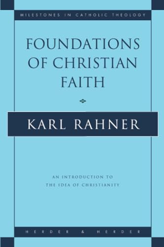 Foundations of Christian faith Cover
