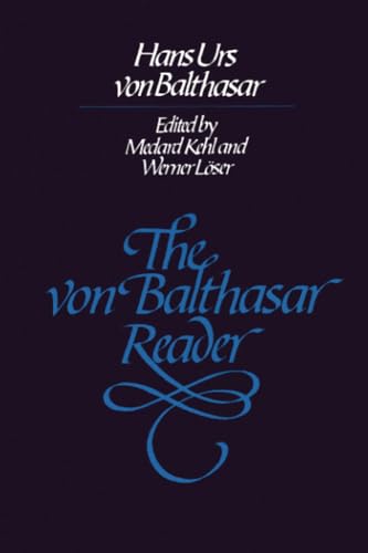 The von Balthasar reader Cover