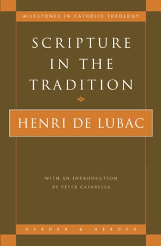 Scripture in the tradition Cover