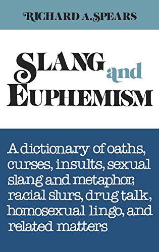 Slang and euphemism Cover