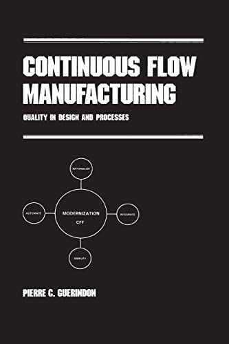 Continuous flow manufacturing Cover
