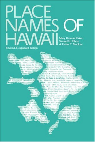 Place Names of Hawaii (Revised) Cover