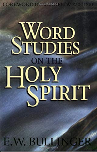 Word studies on the Holy Spirit Cover