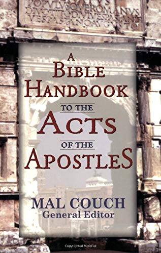 A Bible Handbook to the Acts of the Apostles Cover