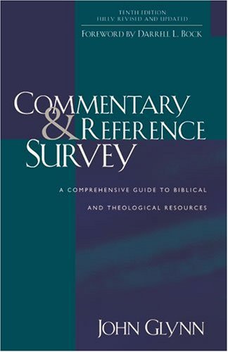 Commentary and Reference Survey Cover