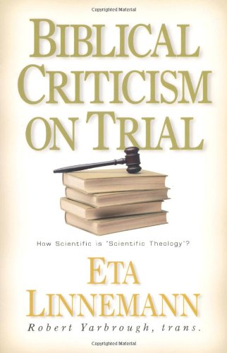 Biblical Criticism on Trial Cover