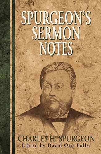 Spurgeon's sermon notes Cover