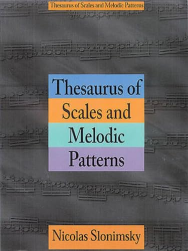 Thesaurus Of Scales And Melodic Patterns (Text) Cover