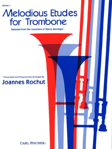 Melodious Etudes for Trombone Book 1 Cover
