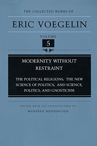 The collected works of Eric Voegelin Cover