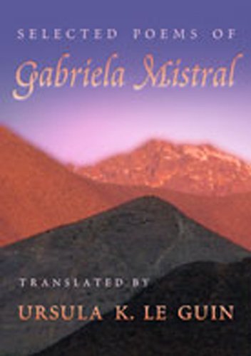 Selected poems of Gabriela Mistral Cover