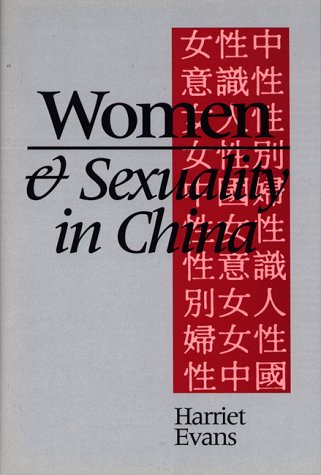 Women and Sexuality in China Cover