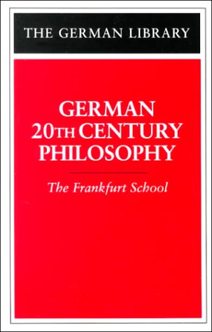 German 20th-century philosophy Cover