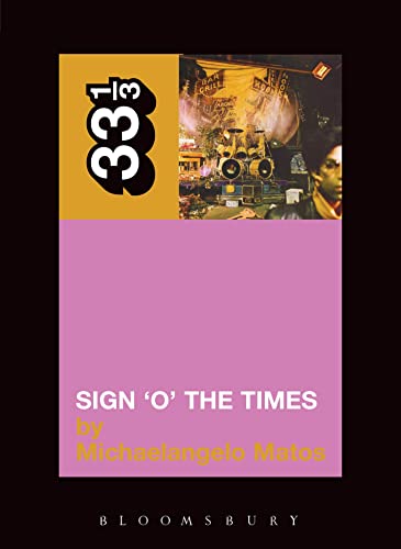 Prince's Sign O' the Times (Thirty Three and a Third series) Cover