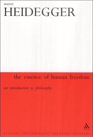 The essence of human freedom Cover