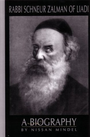 Rabbi Schneur Zalman of Liadi Cover