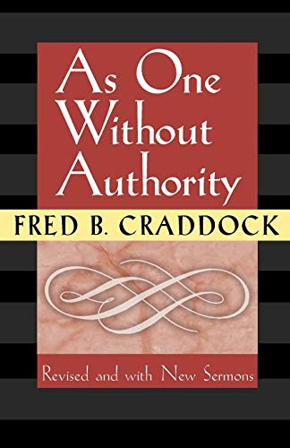 As one without authority Cover