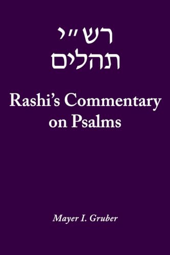 Rashi's Commentary on Psalms (Brill Reference Library of Judaism.) Cover