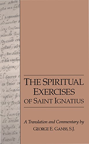 The  spiritual exercises of Saint Ignatius Cover