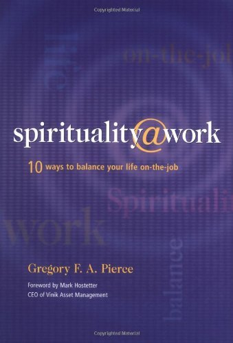 Spirituality @ work Cover