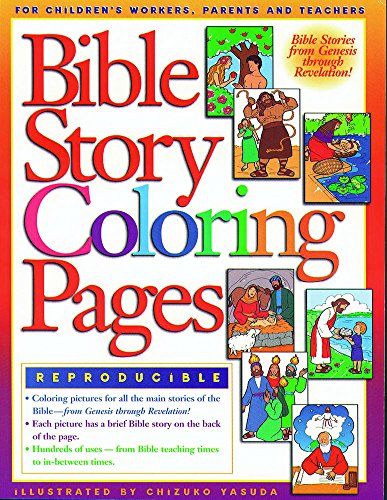 Bible Story Coloring Pages Cover