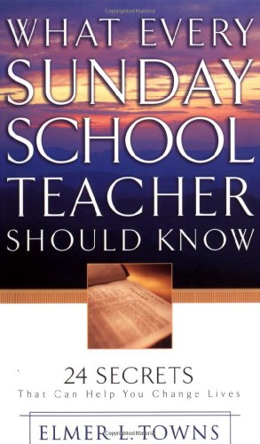 What Every Sunday School Teacher Should Know Cover