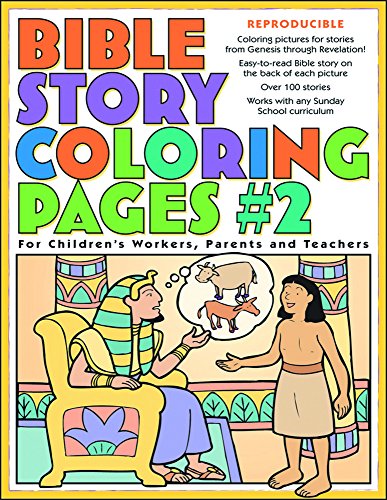 Bible Story Coloring Pages #2 Cover