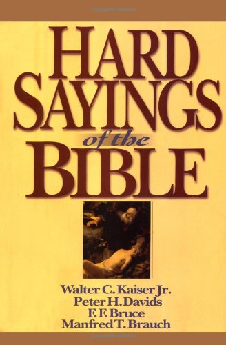 Hard sayings of the Bible Cover