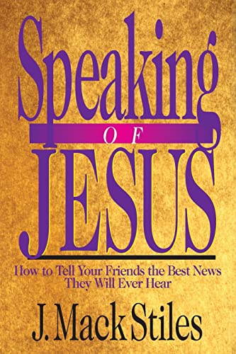 Speaking of Jesus Cover