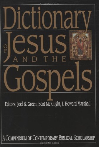 Dictionary of Jesus and the Gospels Cover