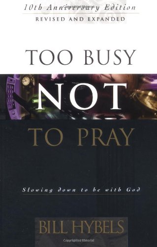 Too busy not to pray Cover