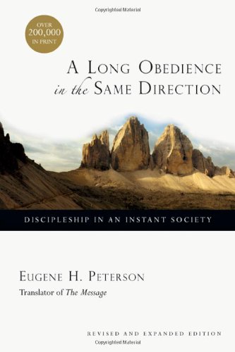 A long obedience in the same direction Cover