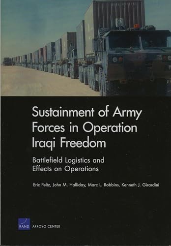 Sustainment of Army forces in Operation Iraqi Freedom Cover
