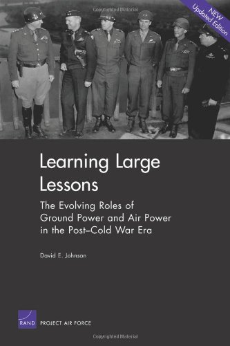 Learning large lessons Cover