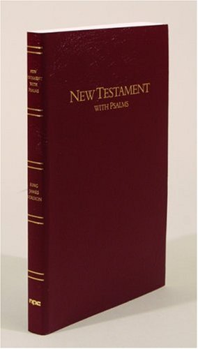 Large Print New Testament with Psalms Cover