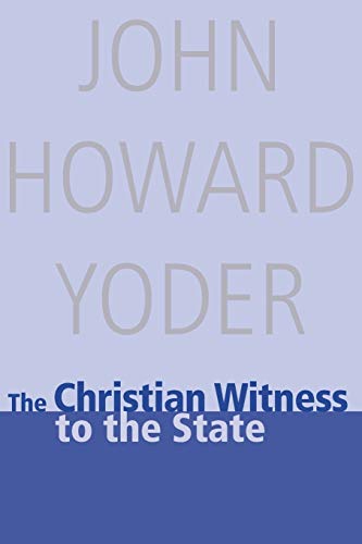 The Christian witness to the state Cover