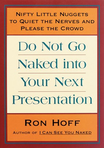 Do not go naked into your next presentation Cover