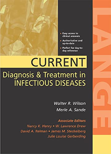 Current diagnosis & treatment in infectious diseases. Cover