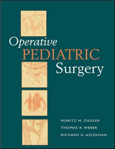 Operative pediatric surgery Cover