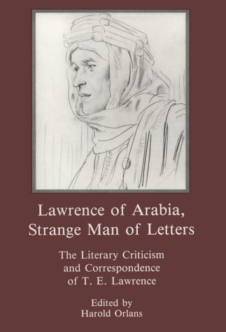Lawrence of Arabia, strange man of letters Cover