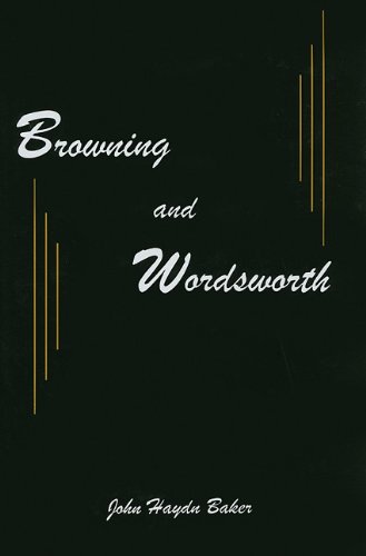 Browning and Wordsworth Cover